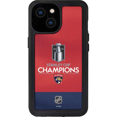 2025 Stanley Cup Champions Florida Panthers iPhone 15 Waterproof Case